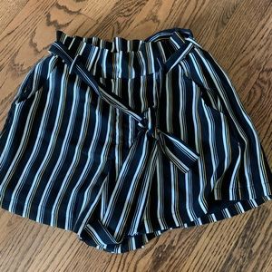 shorts with wrap belt